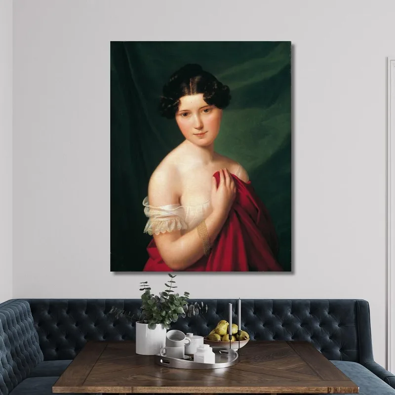 Die Hofschauspielerin Sophie Müller Ferdinand Georg Waldmüller