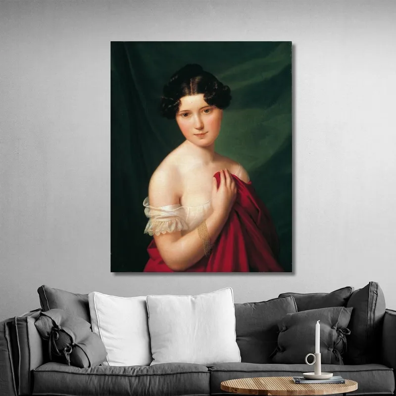 Die Hofschauspielerin Sophie Müller Ferdinand Georg Waldmüller