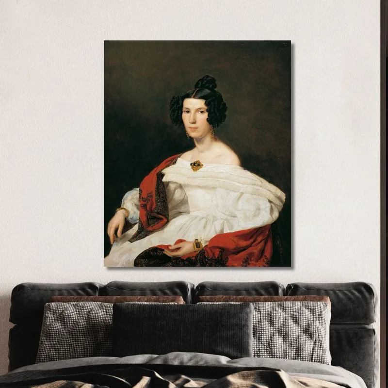 La Esposa Del Funcionario De La Corte Josef Von Stadler Ferdinand Georg Waldmüller