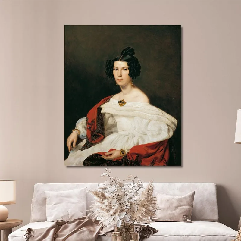 La Esposa Del Funcionario De La Corte Josef Von Stadler Ferdinand Georg Waldmüller