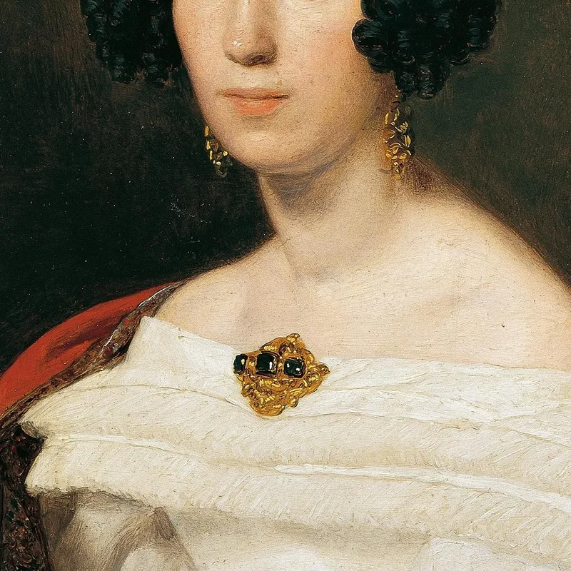 La Esposa Del Funcionario De La Corte Josef Von Stadler Ferdinand Georg Waldmüller