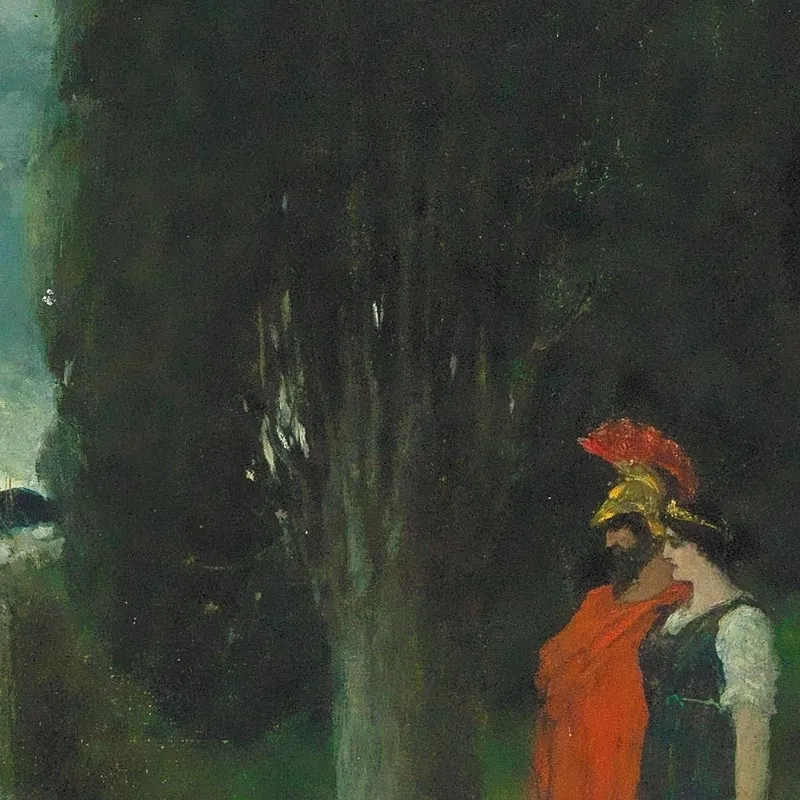 Peaceful Evening Ferdinand Leeke