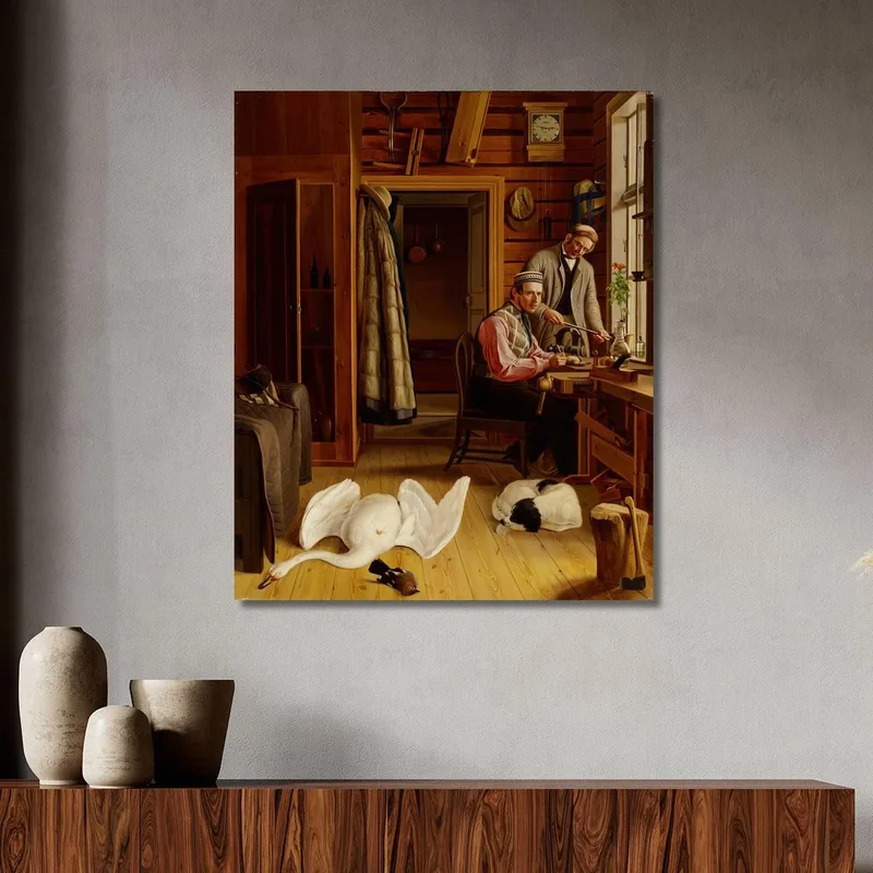 Interno Del Laboratorio Di Marieberg Ferdinand von Wright