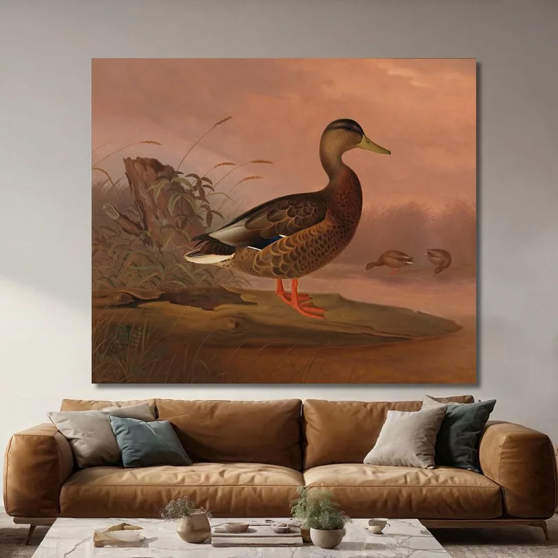 Stockente Ferdinand von Wright