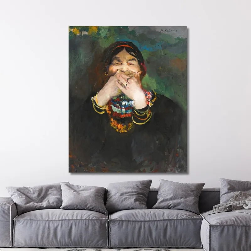 Laughing Baba Filipp Malyavin