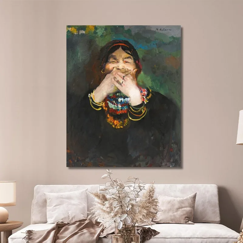 Laughing Baba Filipp Malyavin