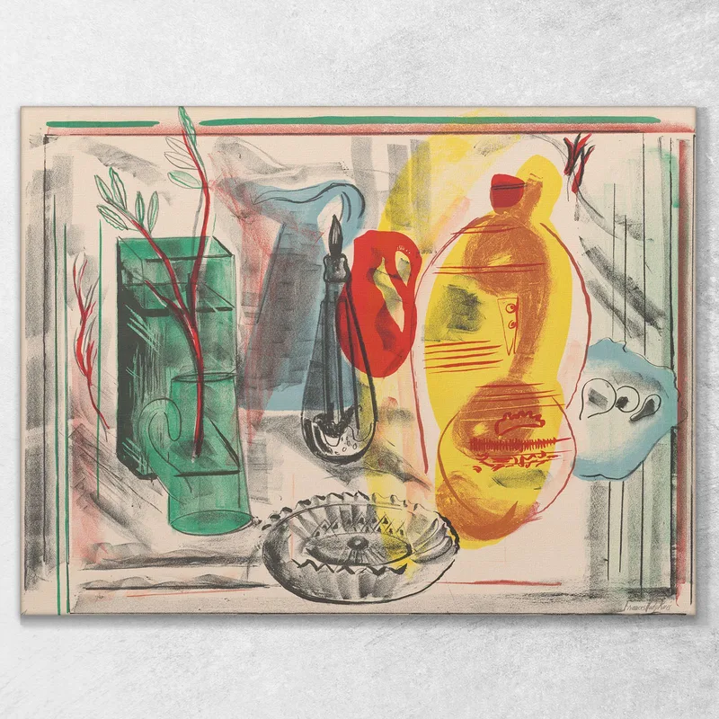 Disposizione Delle Brocche Frances Hodgkins quadro stampa su tela