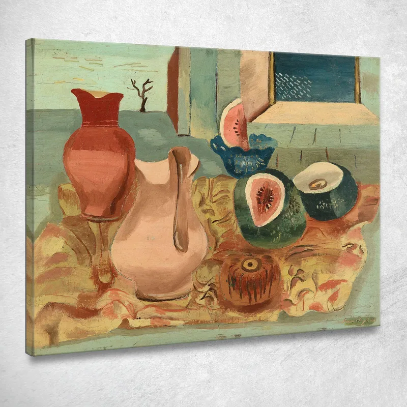 Taglia I Meloni Frances Hodgkins quadro stampa su tela