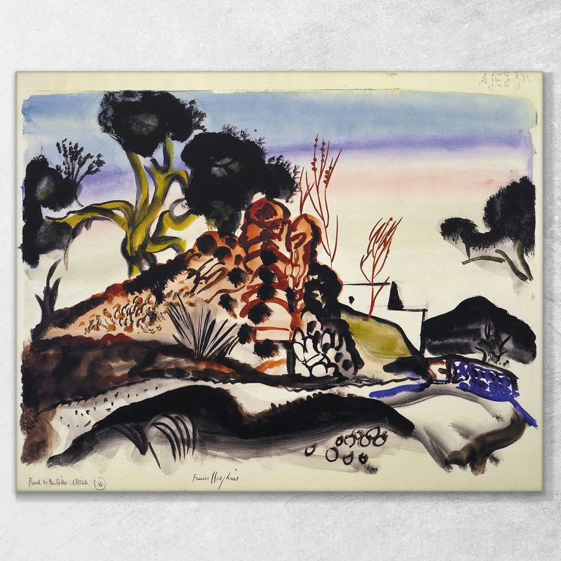 Strada Verso Le Colline Ibiza Frances Hodgkins