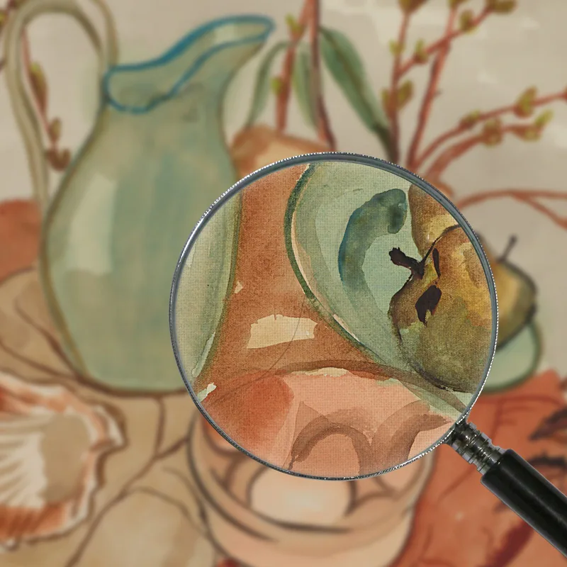 Natura Morta Con Uova E Salice Frances Hodgkins quadro stampa su tela