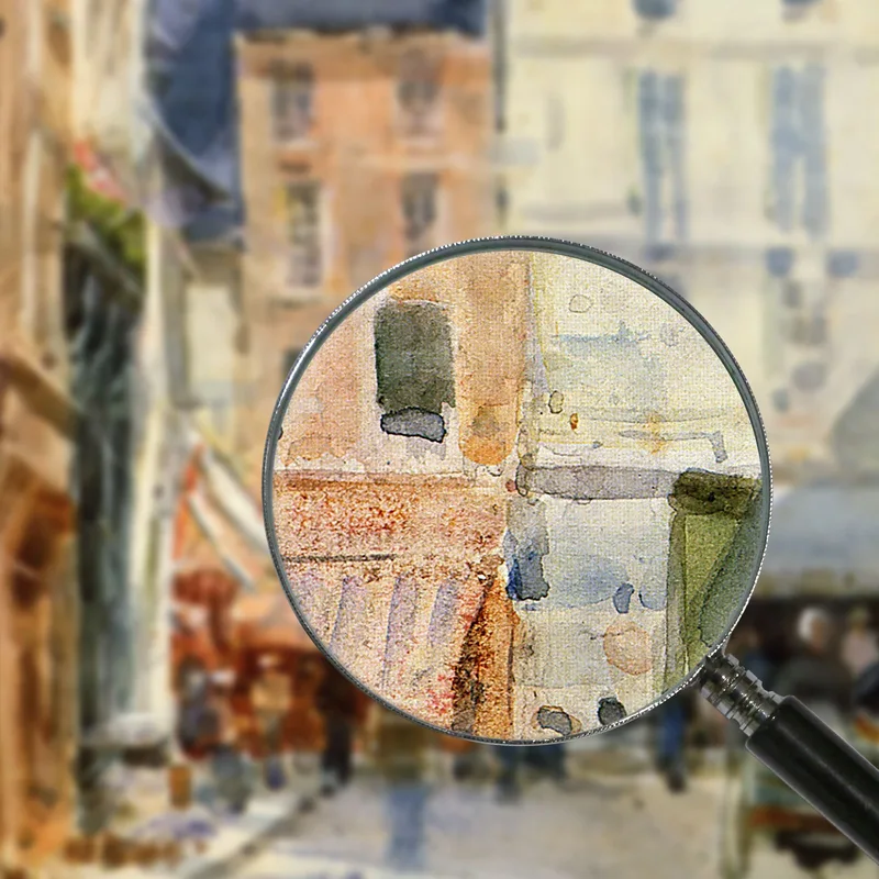 Scena Di Strada In Olanda Frances Hodgkins