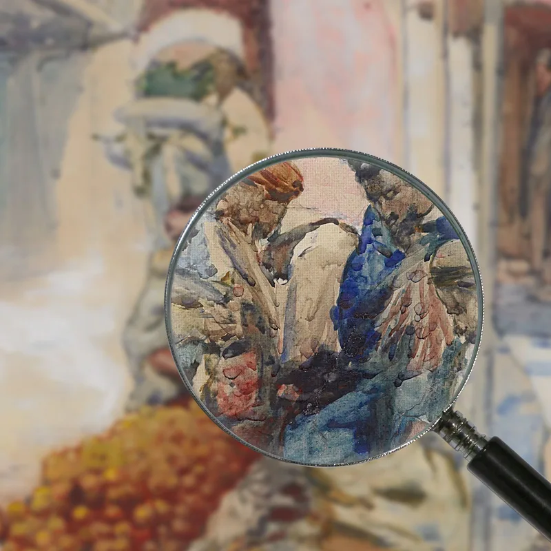 I Venditori Di Arance Tangeri Frances Hodgkins