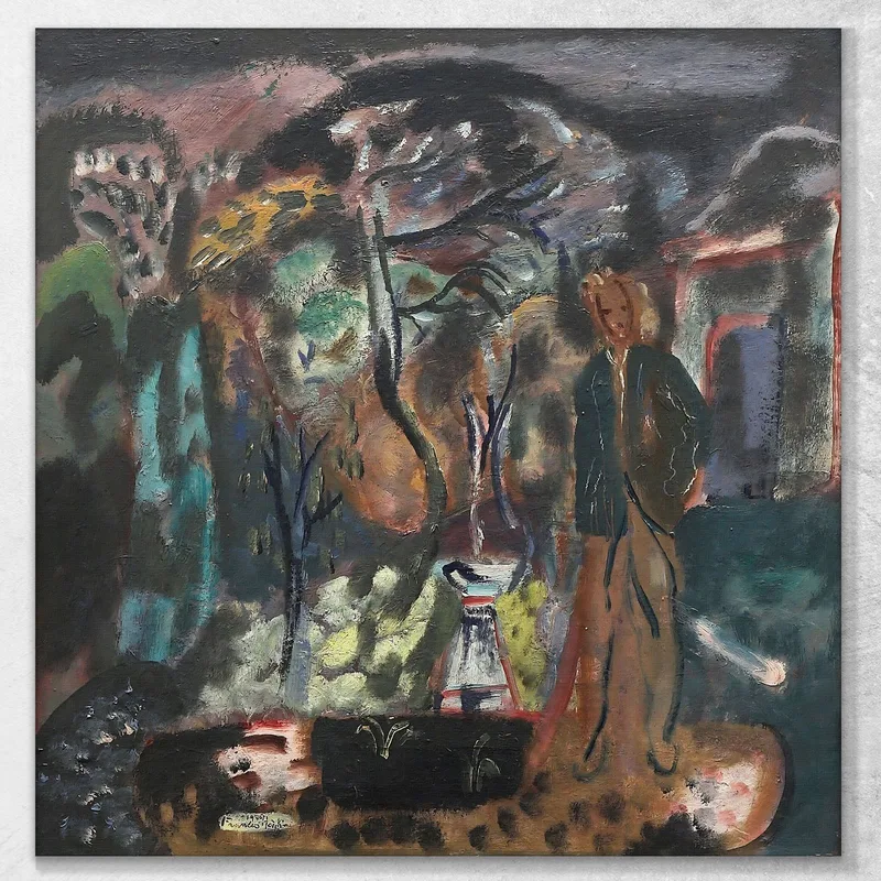 Il Pozzo Spagnolo Purbeck Frances Hodgkins quadro stampa su tela