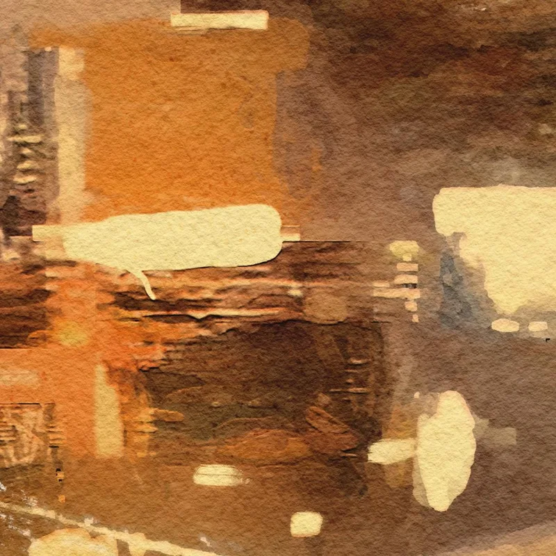 Brooklyn Bridge Night Scene modern canvas