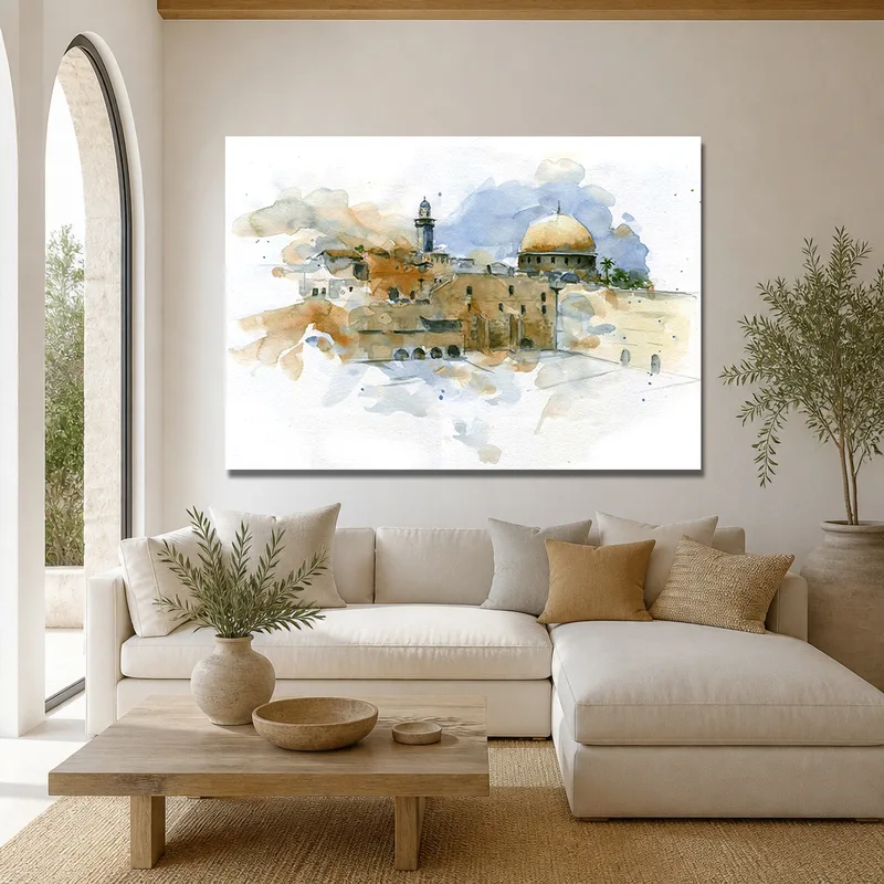 Kunstdruck felsendom