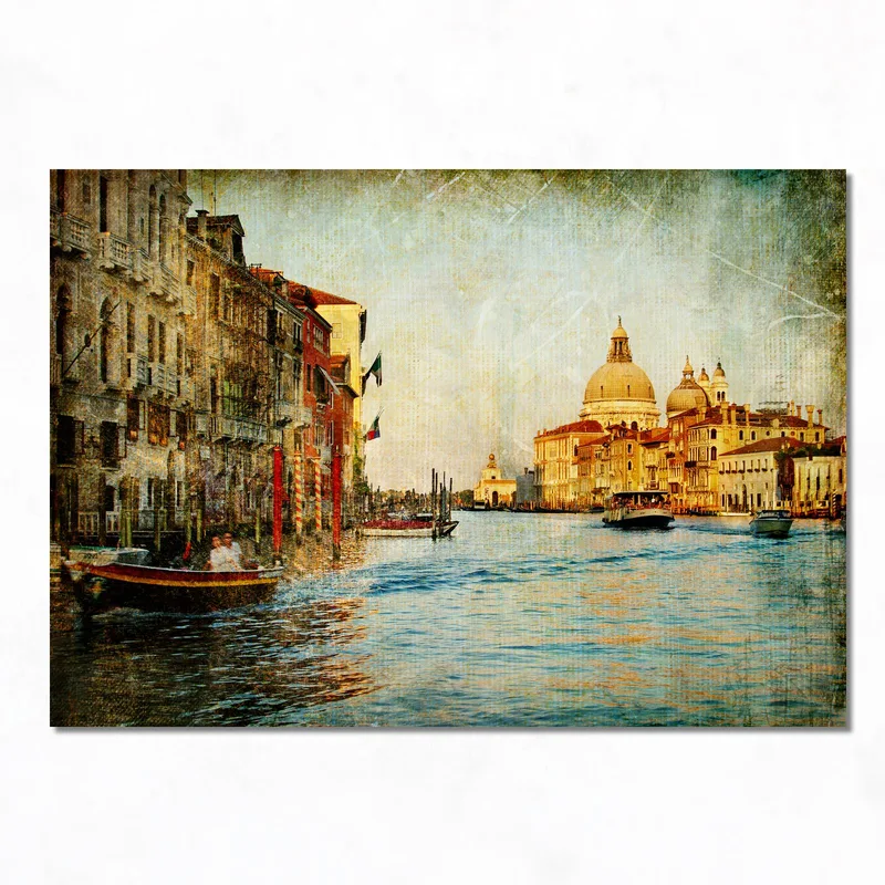 Modern canvas venice canals