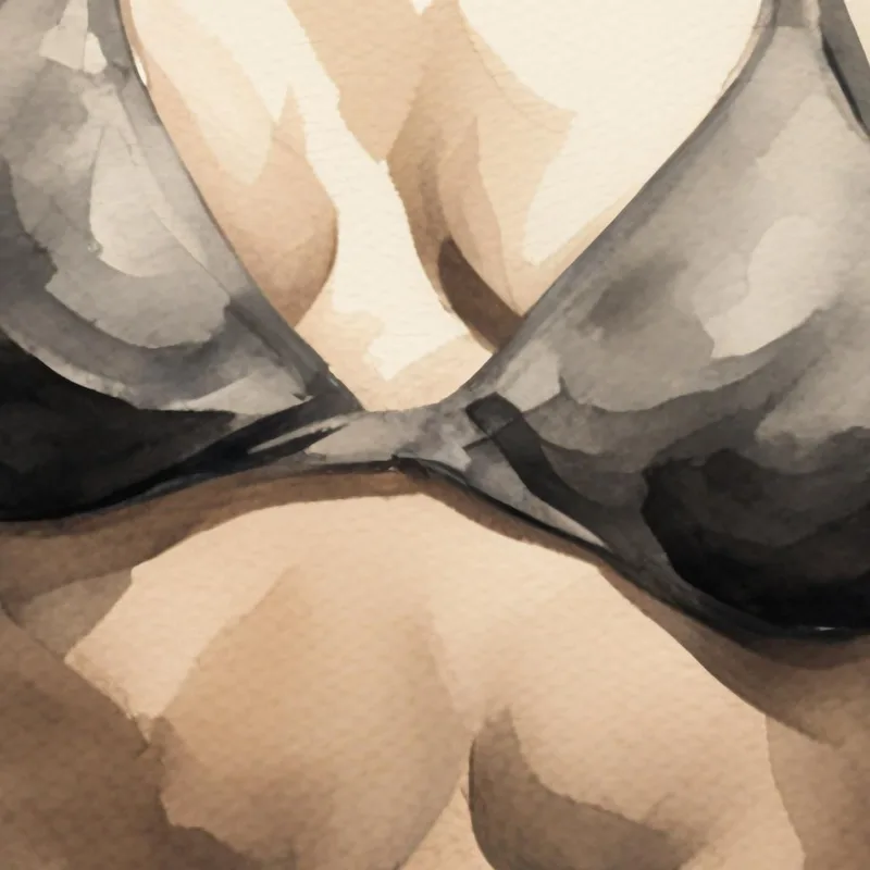 Figura Artística Acuarela Mujer Pintura. Fashion