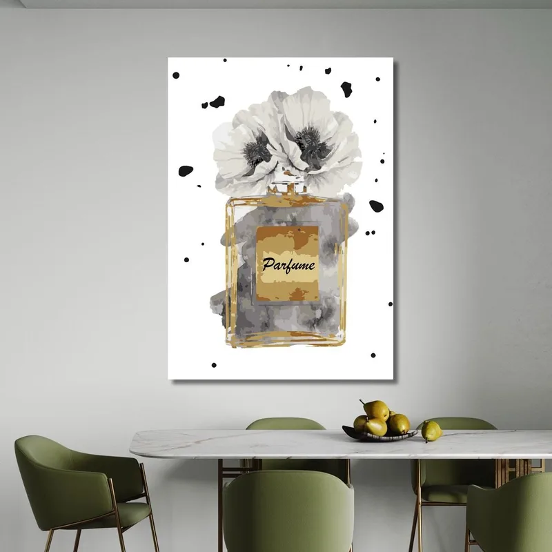 Quadro Profumo Floreale Eleganza Fashion