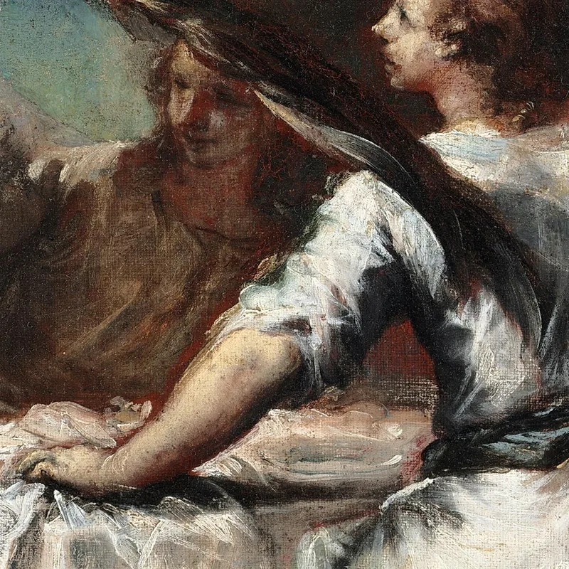 Abramo Accoglie I Tre Angeli Francesco Guardi