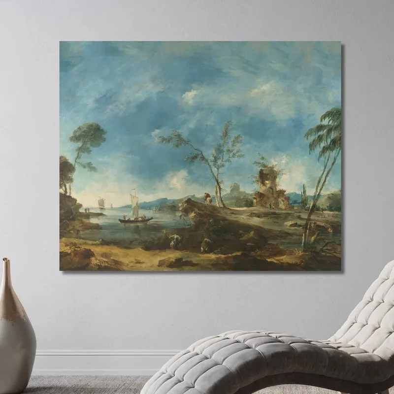 Paesaggio Fantastico 2 Francesco Guardi