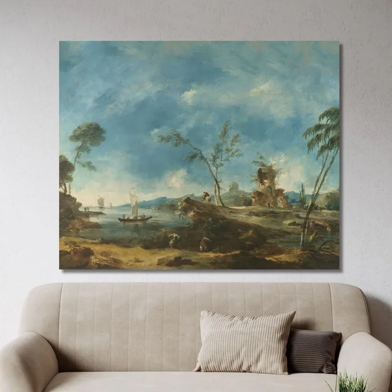 Paesaggio Fantastico 2 Francesco Guardi