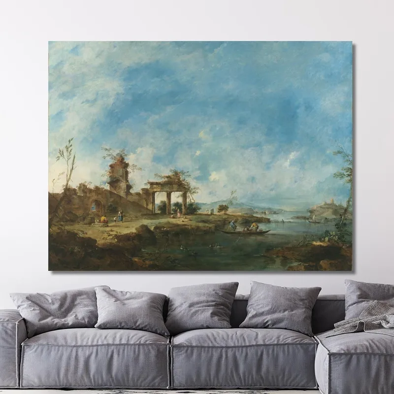 Paisaje Fantástico 3 Francesco Guardi