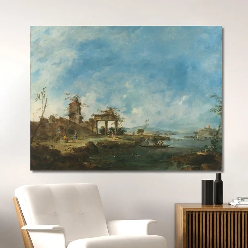 Paisaje Fantástico 3 Francesco Guardi