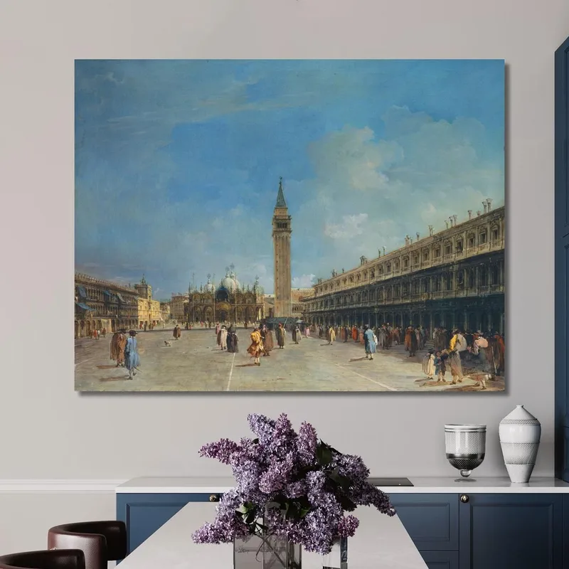 Plaza De San Marcos Francesco Guardi
