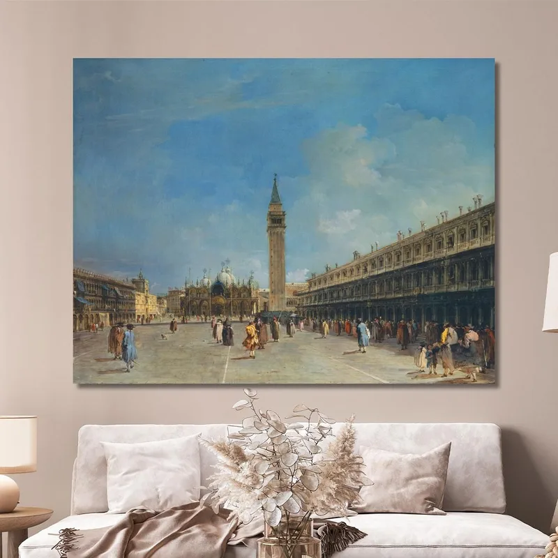 Plaza De San Marcos Francesco Guardi