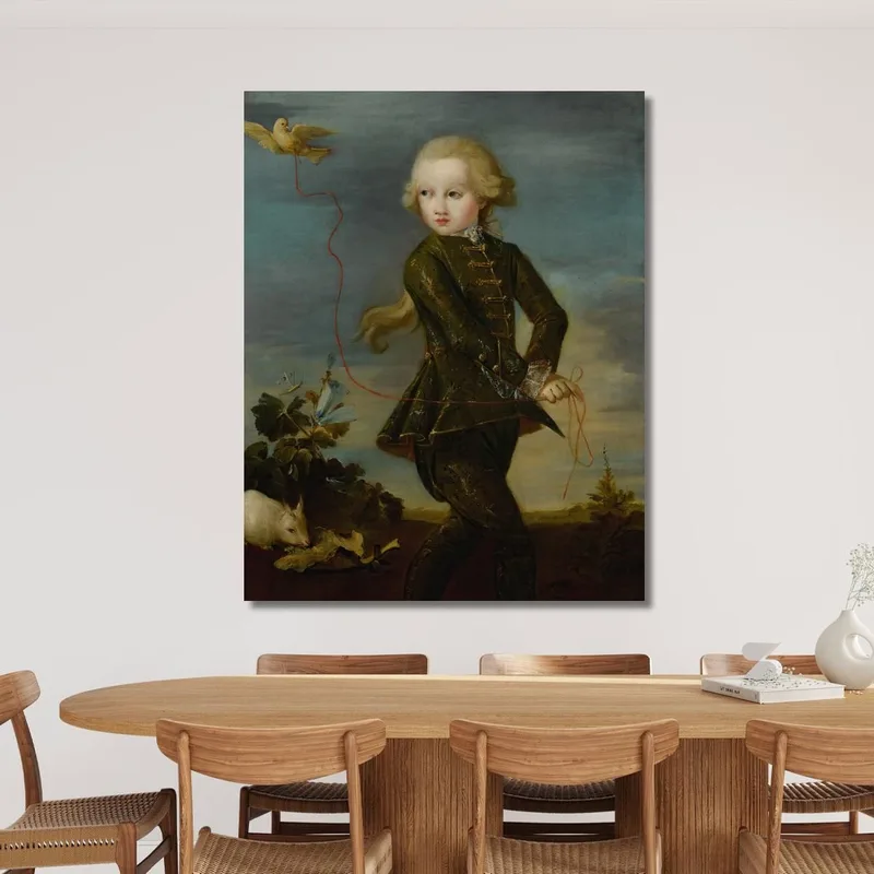 Retrato De Un Niño De La Familia Gradenigo Posiblemente Ferigo Nacido En 1758 Francesco Guardi