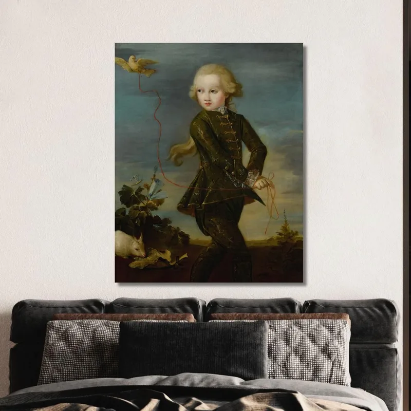 Retrato De Un Niño De La Familia Gradenigo Posiblemente Ferigo Nacido En 1758 Francesco Guardi