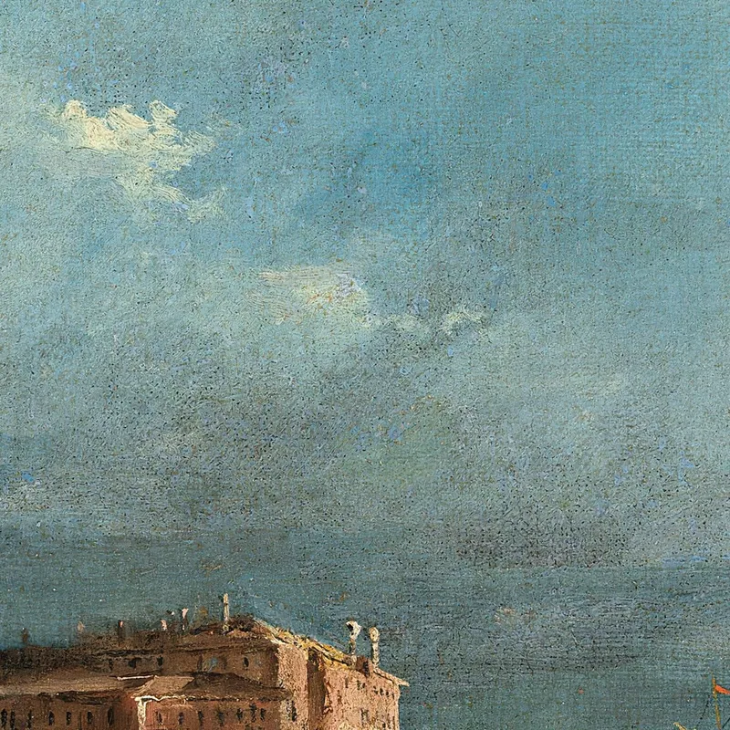 San Giorgio Maggiore Con La Punta Della Giudecca Francesco Guardi