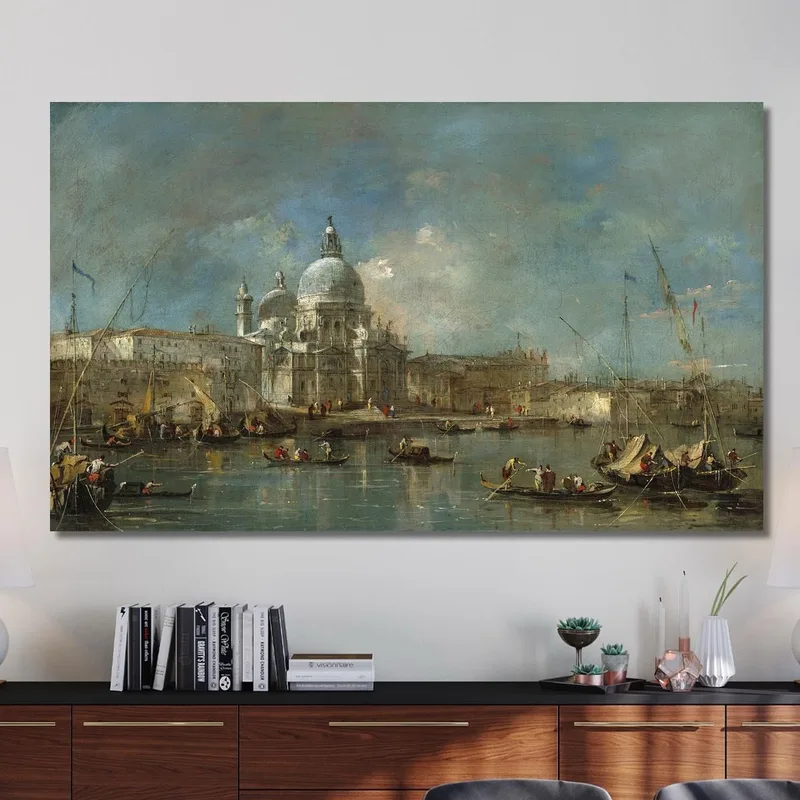 Santa Maria Della Salute Francesco Guardi