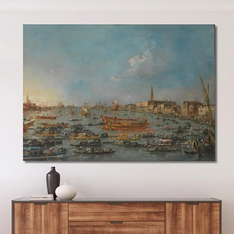The Bucintoro Festival Of Venice Francesco Guardi
