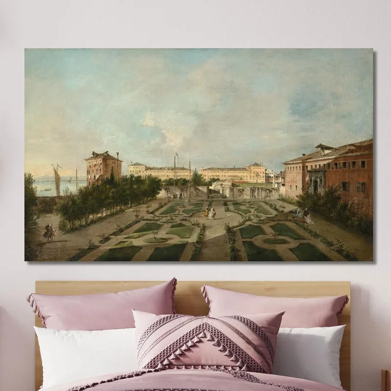 Il Giardino Di Palazzo Contarini Dal Zaffo Francesco Guardi