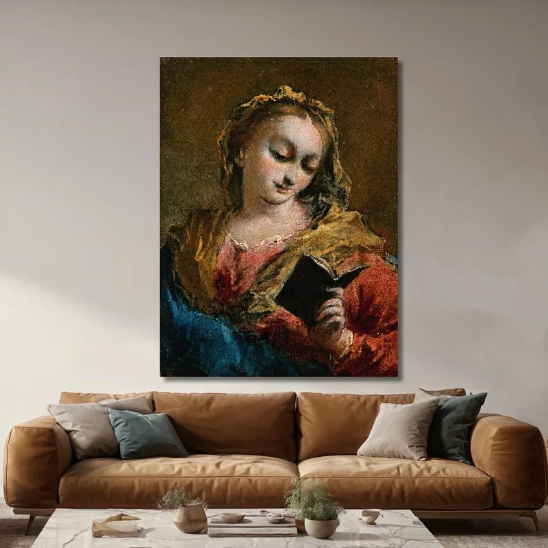 The Madonna Annunciate Francesco Guardi