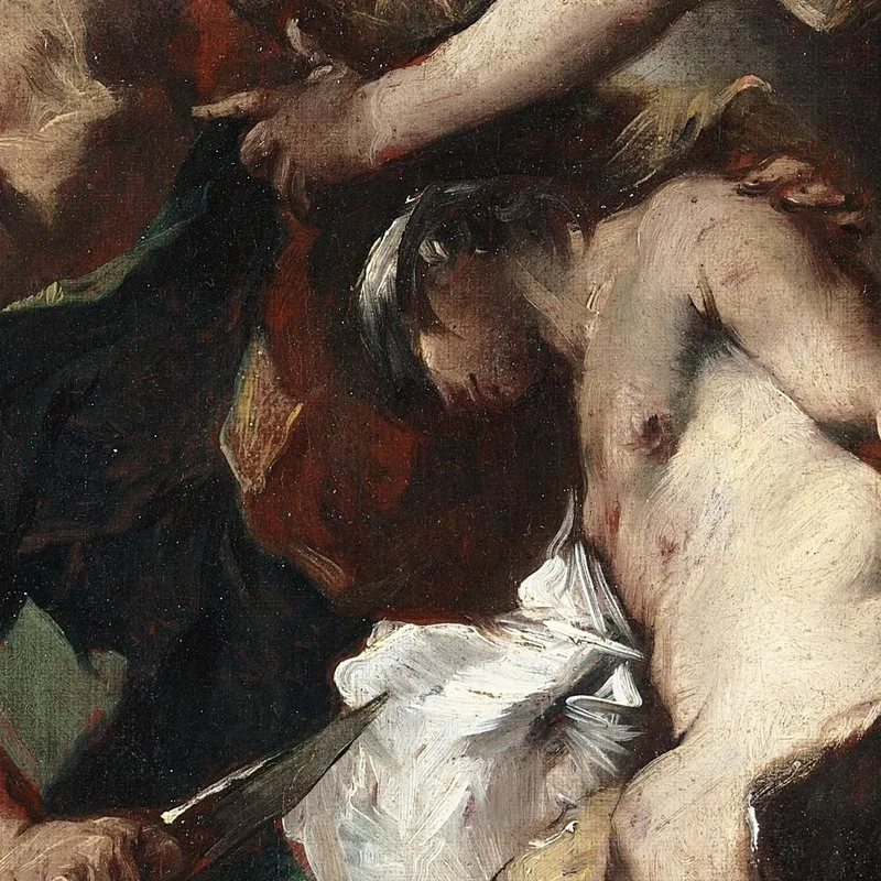 El Sacrificio De Isaac Francesco Guardi