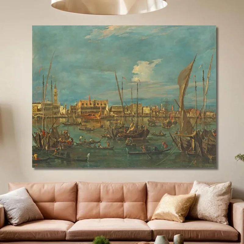 Venecia Desde El Bacino Di San Marco Francesco Guardi