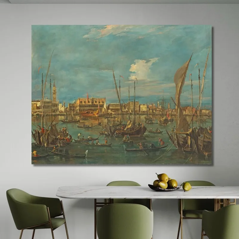 Venecia Desde El Bacino Di San Marco Francesco Guardi