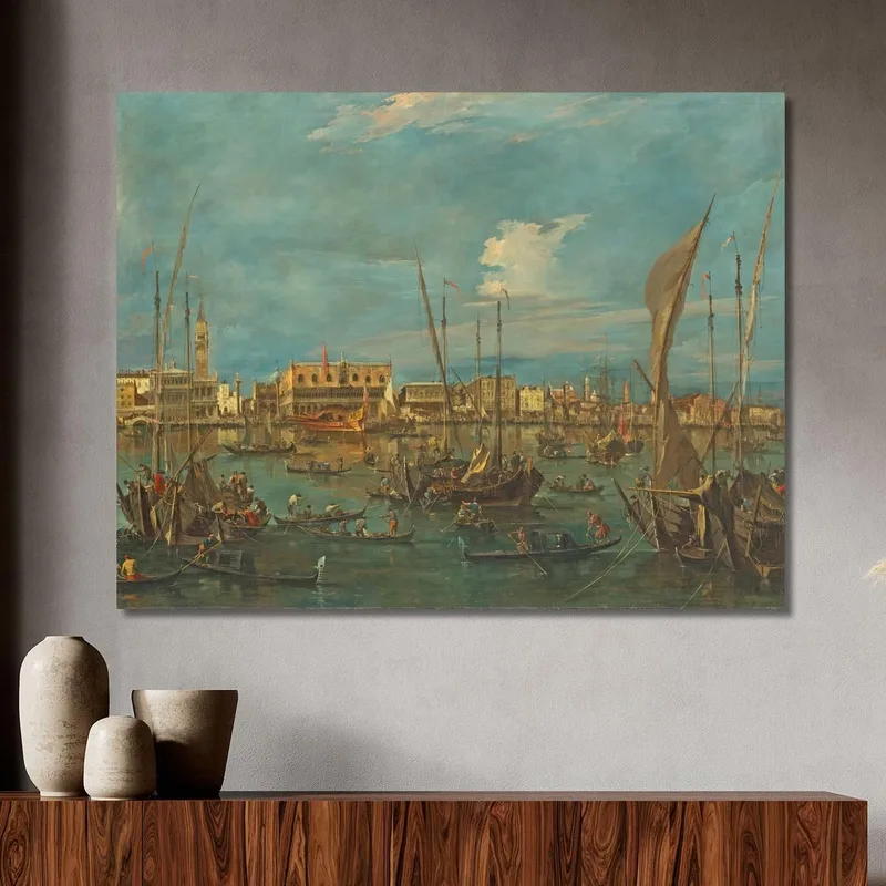Venecia Desde El Bacino Di San Marco Francesco Guardi