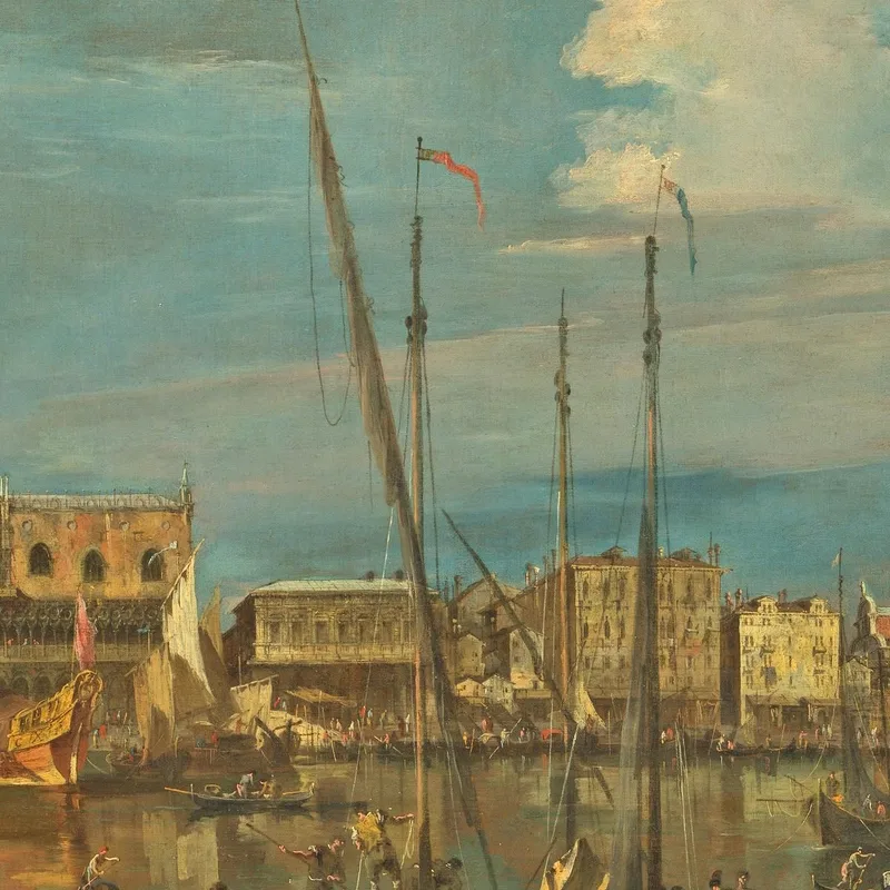 Venecia Desde El Bacino Di San Marco Francesco Guardi