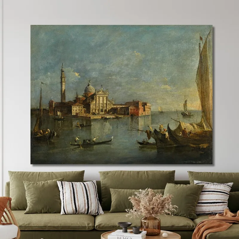 Venezia, Veduta Di San Giorgio Maggiore Francesco Guardi