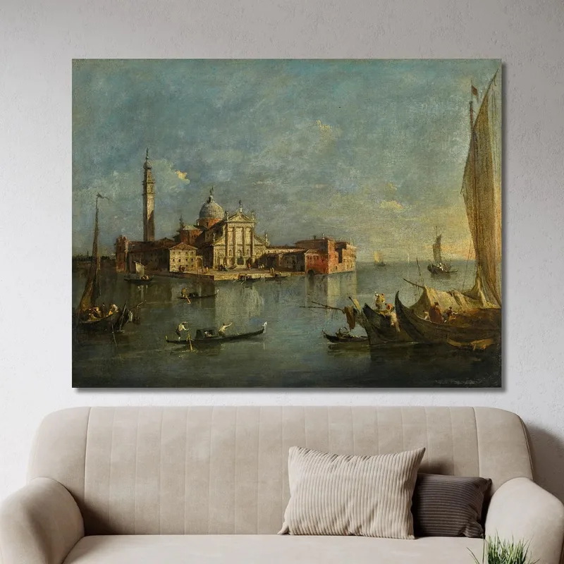 Venezia, Veduta Di San Giorgio Maggiore Francesco Guardi