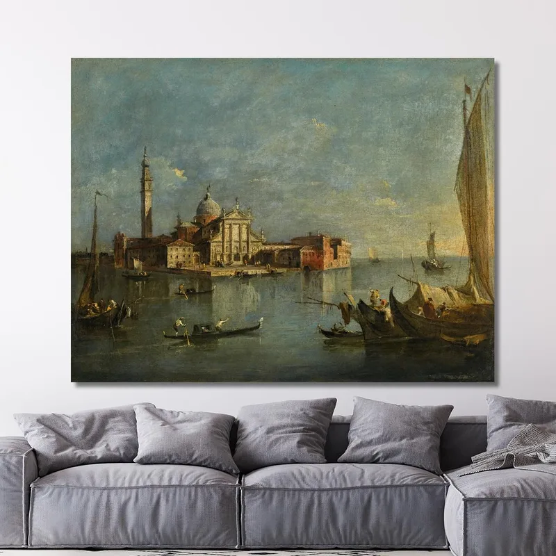 Venezia, Veduta Di San Giorgio Maggiore Francesco Guardi