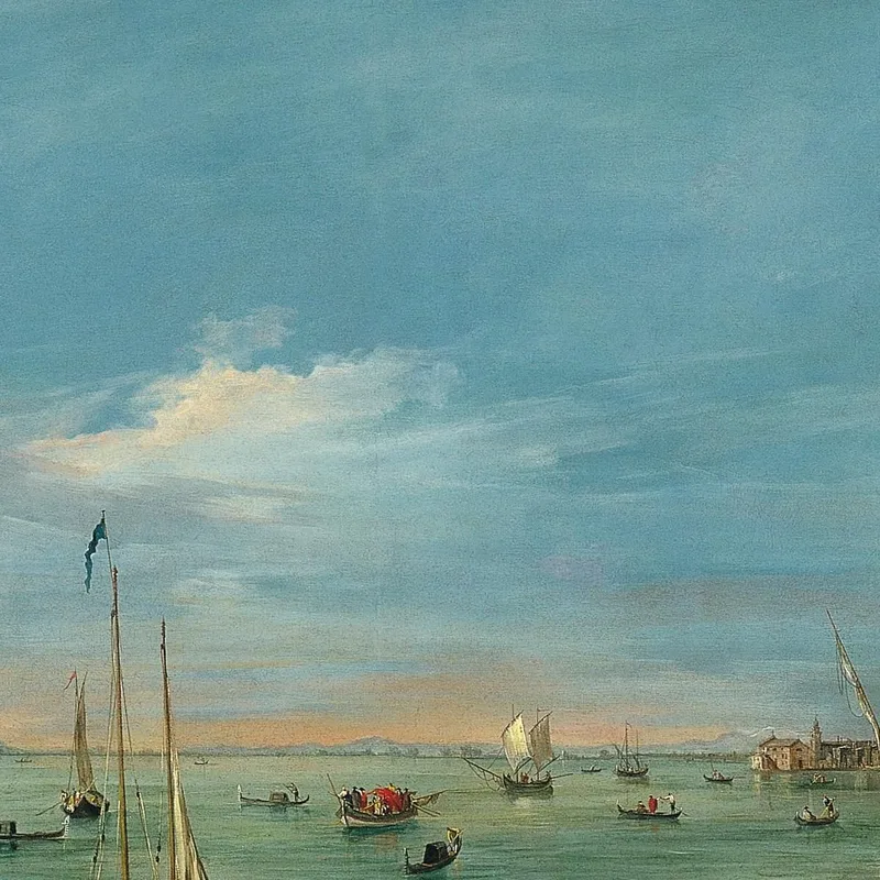 View Of The Giudecca Canal And The Zattere Francesco Guardi