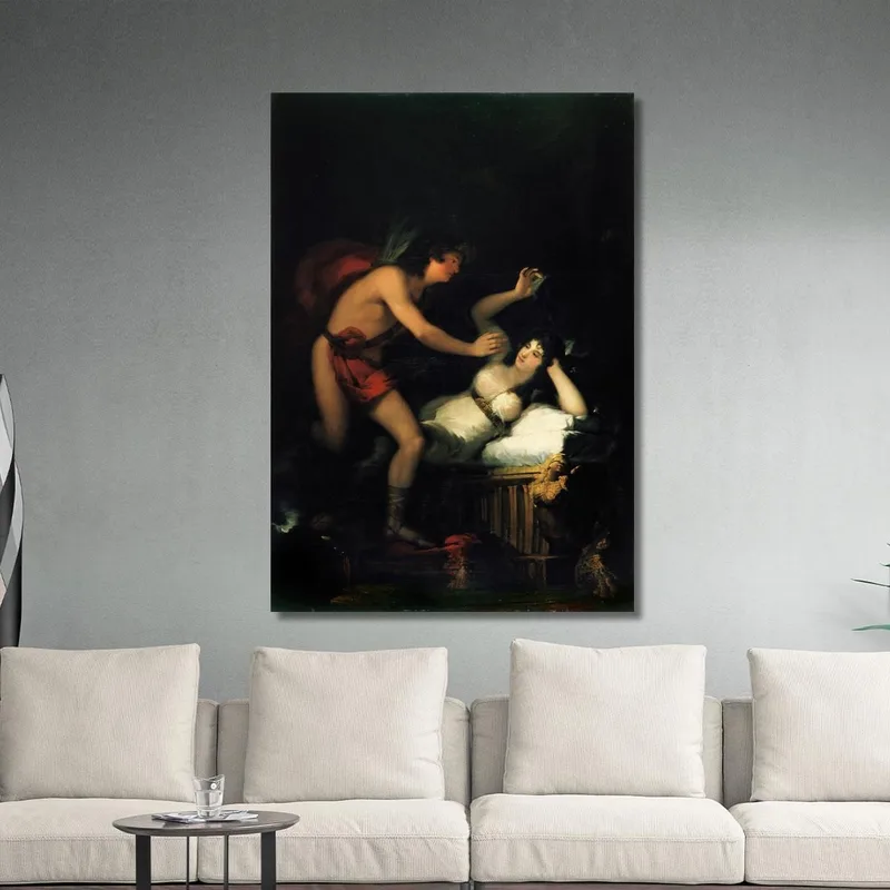 Allegoria Dell'Amore Amore E Psiche Francisco de Goya