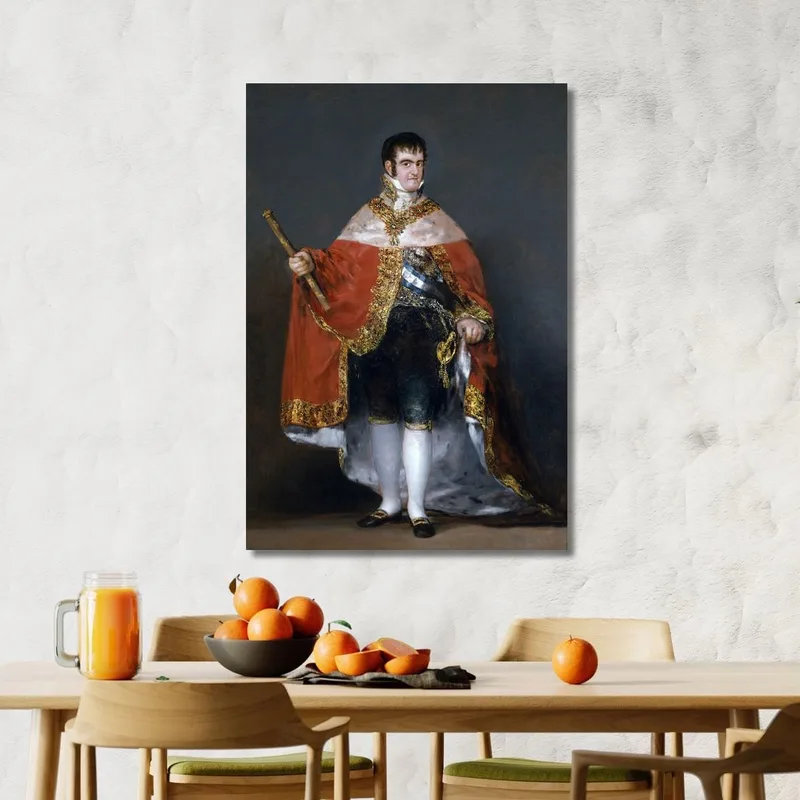 Portrait De Ferdinand Vii D'Espagne En Habit D'Apparat Francisco de Goya