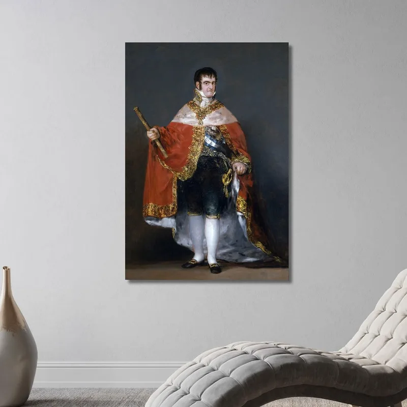 Portrait De Ferdinand Vii D'Espagne En Habit D'Apparat Francisco de Goya