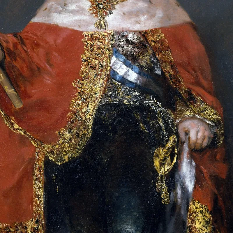 Portrait De Ferdinand Vii D'Espagne En Habit D'Apparat Francisco de Goya