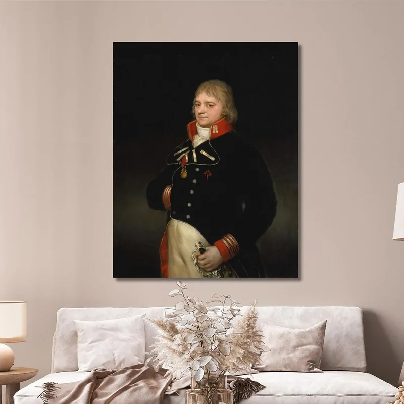 Ignacio Garcini E Queralt Francisco de Goya quadro stampa su tela